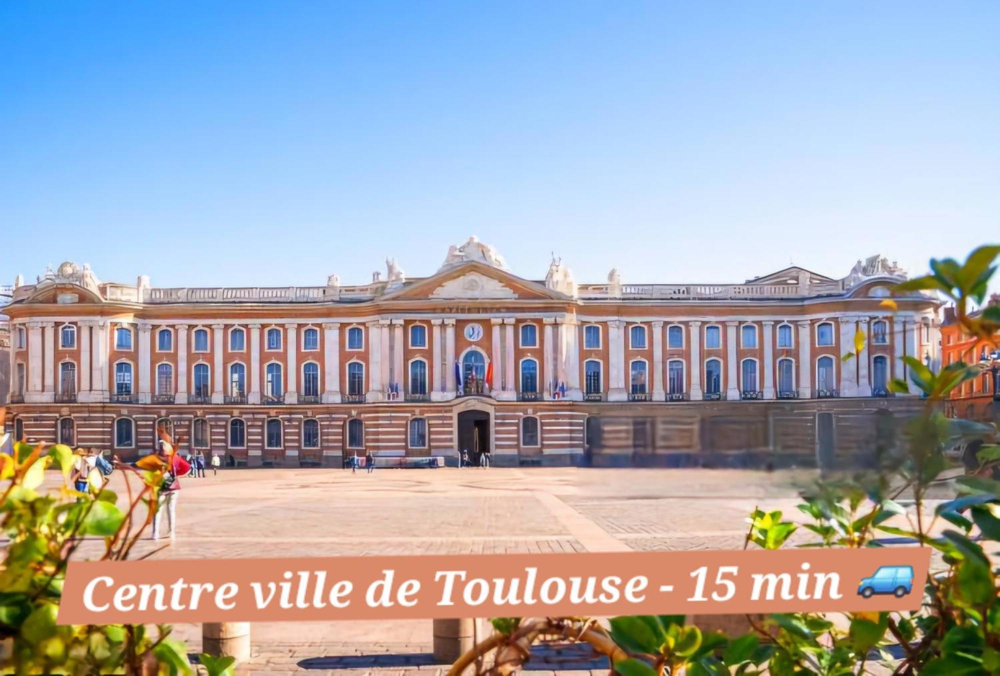 T2 Havre De Paix 2 A 4 P - Terrasse - Parking - Piscine - Salle Sport - Tennis * Toulouse